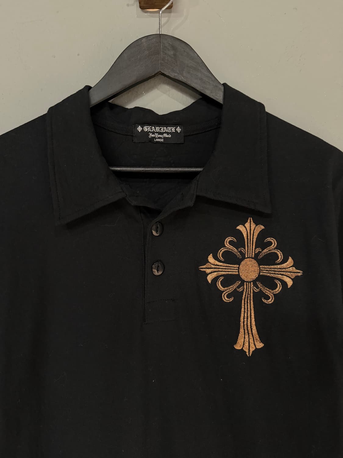 back python cross point collar t-shirt 상품이미지6