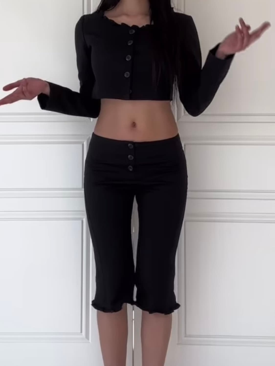 쓰리타임즈 카프리 셋업  상품이미지1