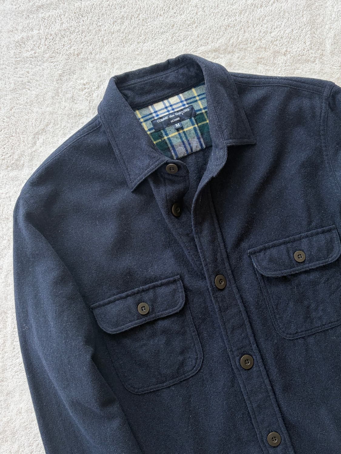 꼼데가르송 옴므 셔츠 자켓 상품이미지2
