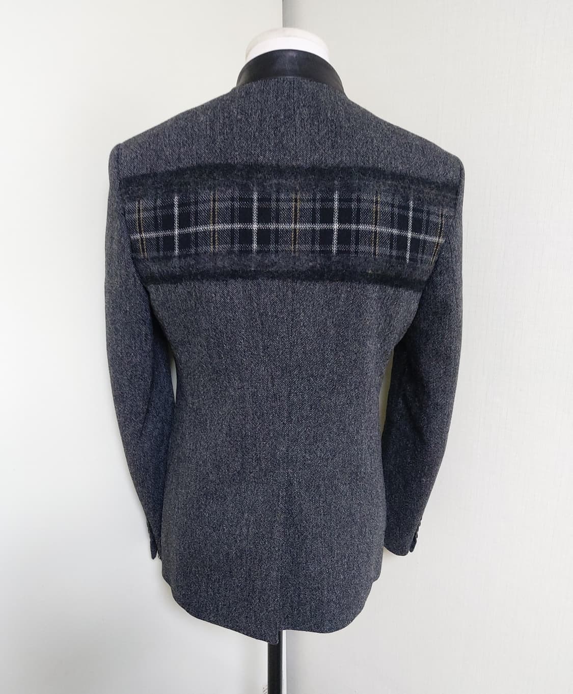 한섬)SYSTEM 남성 헤링본 모100% 블레이저 (105)슬림핏 상품이미지3