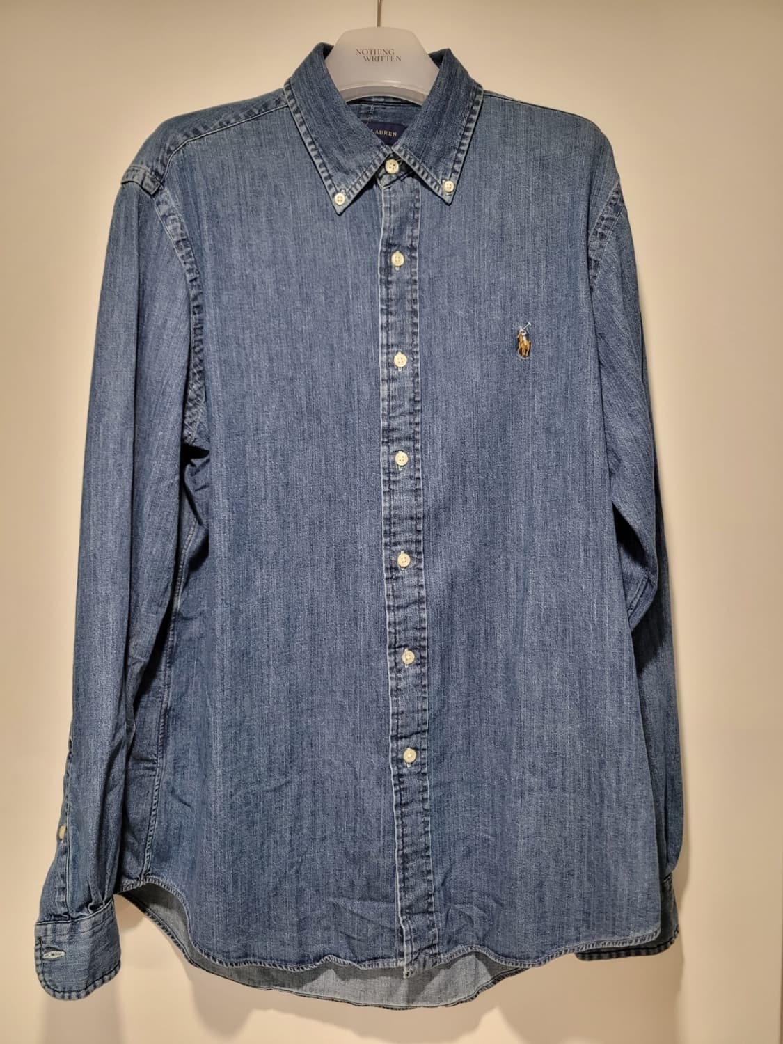 폴로 랄프로렌 데님 셔츠 M사이즈 새상품 상품이미지1