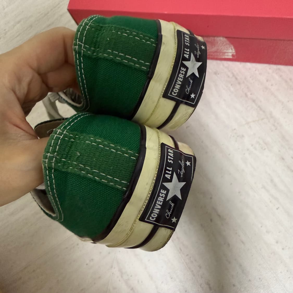 [240] 컨버스 척 70 OX 그린 상품이미지5