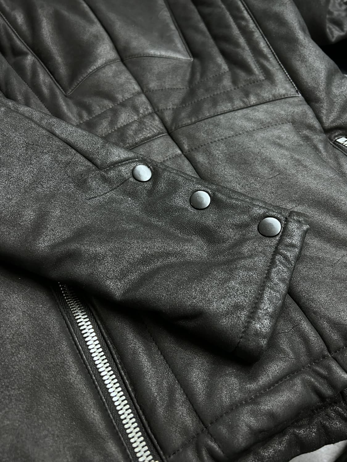 시스템 옴므 시어링 하이넥 자켓 상품이미지7