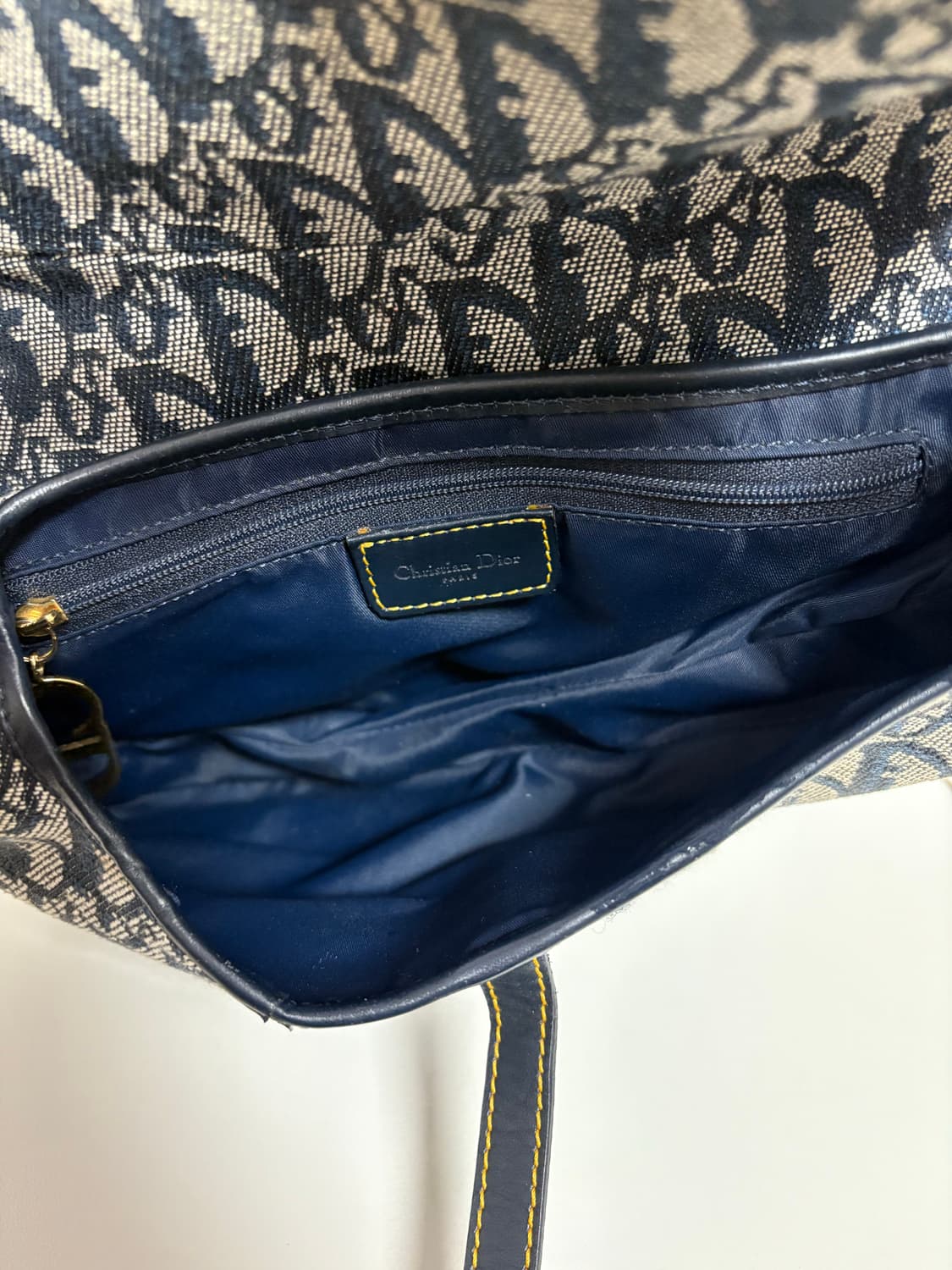 디올 오블리크 새들백 금장 상품이미지7