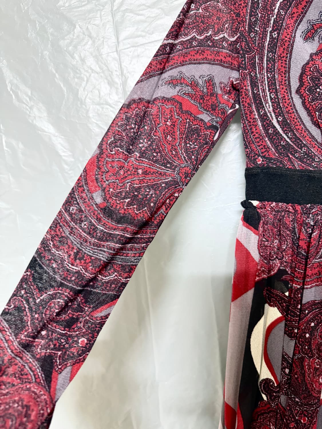 00‘s 장폴고티에 페이즐리 메쉬 드레스 상품이미지7