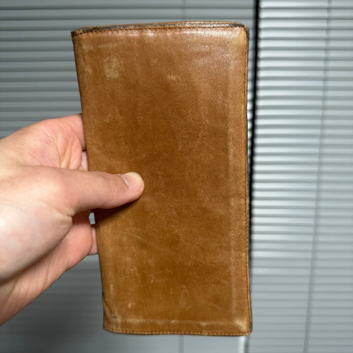 ~90s YSL Parfums Calf Leather Wallet 상품이미지2