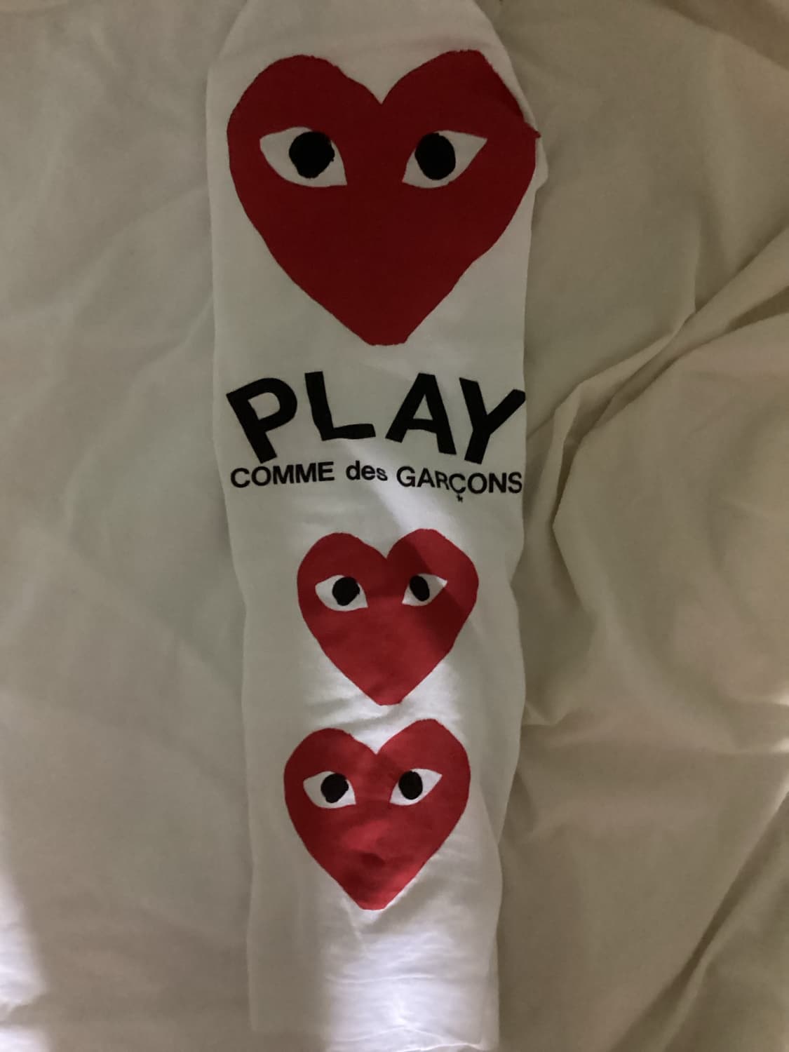 꼼데가르송 3하트 롱슬리브 상품이미지2