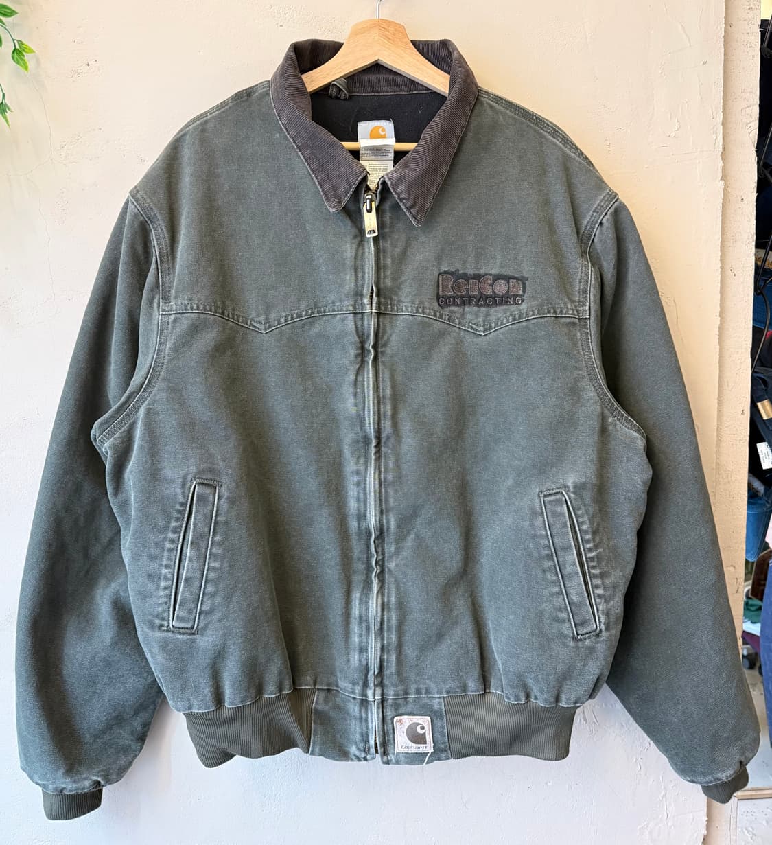 칼하트 디트로이트 자켓 J14 MOS 모스 그린 2XL 상품이미지1