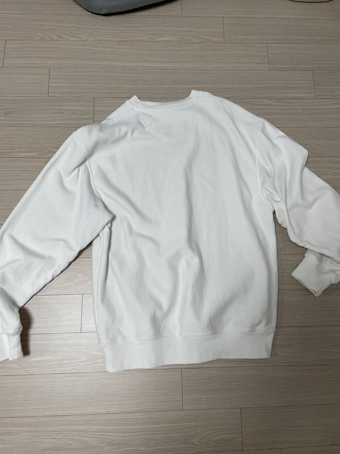 스투시 피그먼트 다잉 맨투맨 M 화이트 스웻셔츠 상품이미지2