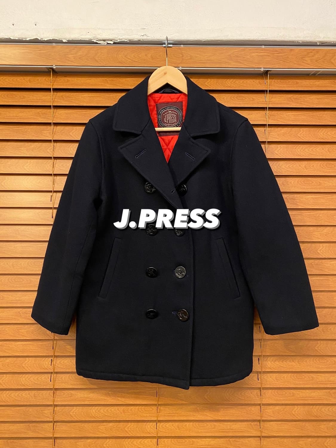 제이 프레스 울 더블 피코트 상품이미지1