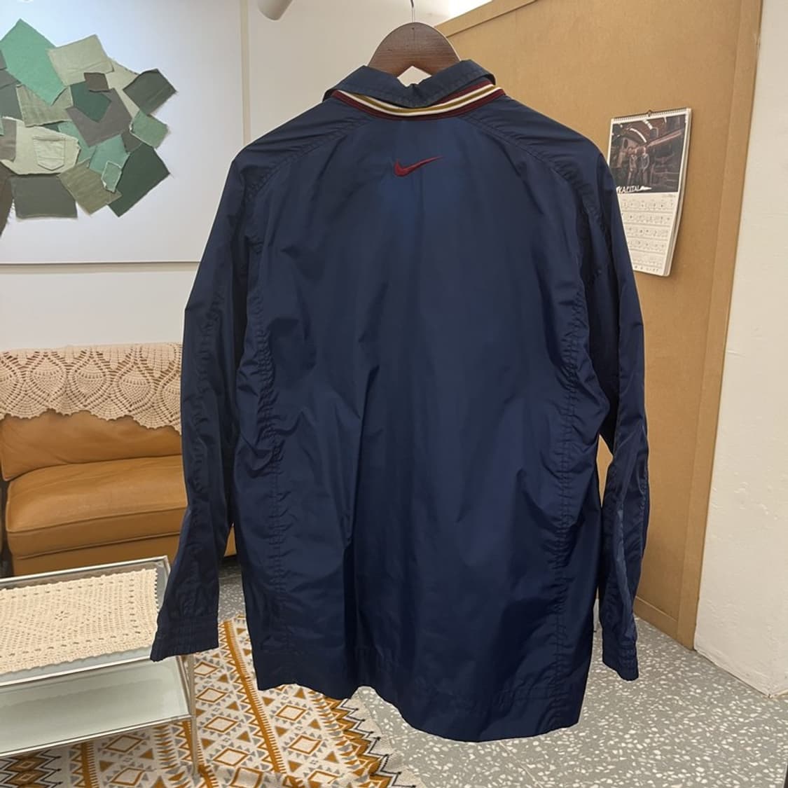 나이키 올드스쿨 레트로 빈티지 바람막이 자켓 M C10598 상품이미지4