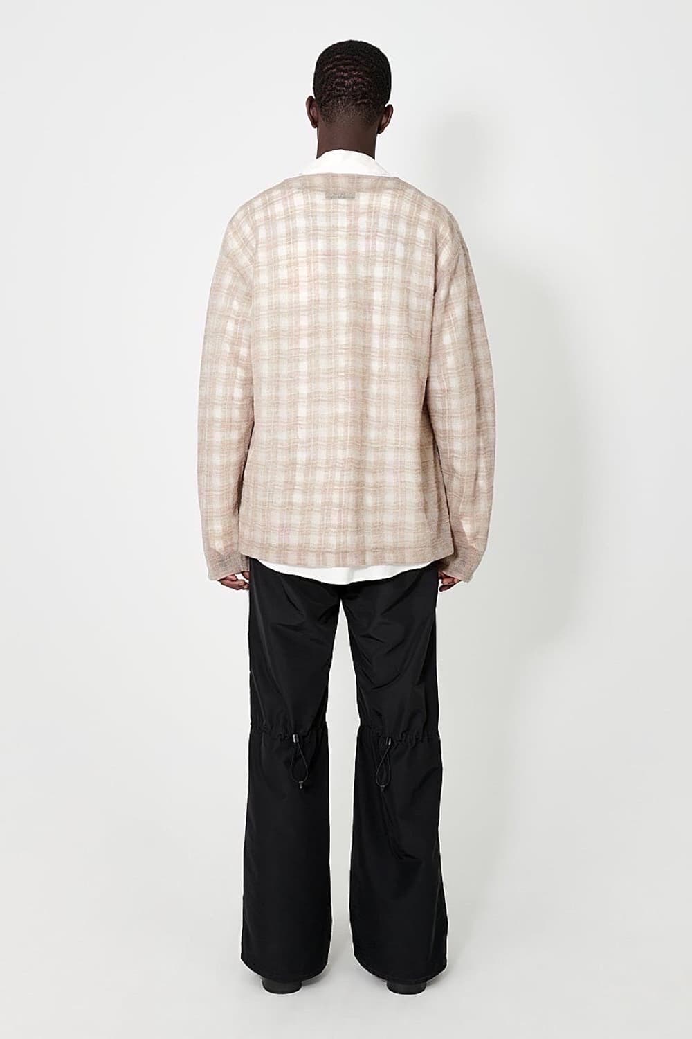 (정품/새상품) OUR LEGACY 아워레가시 남성 베이지 체크 가디건 상품이미지7