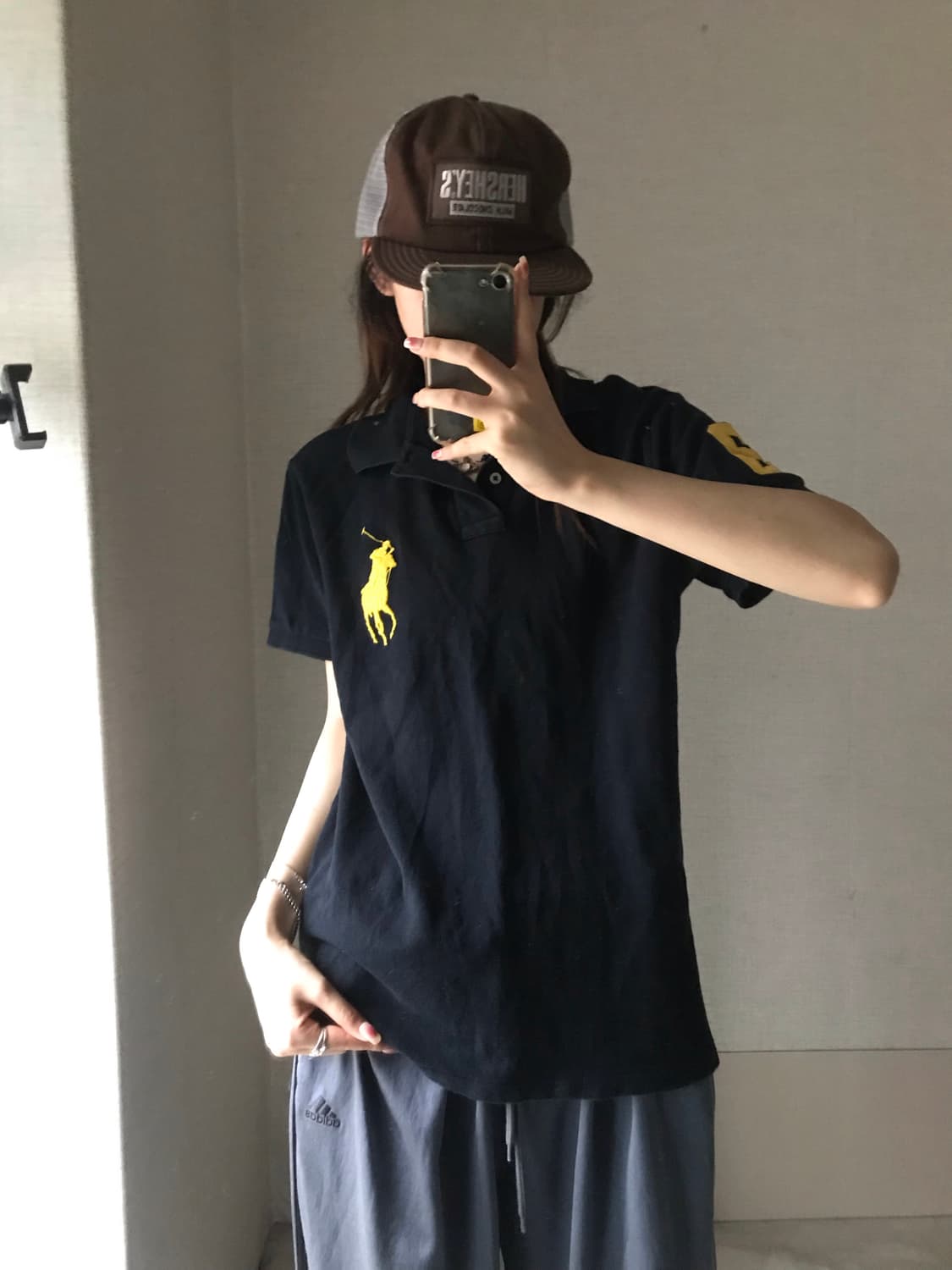 폴로 블랙 빅포니 반팔pk 상품이미지2
