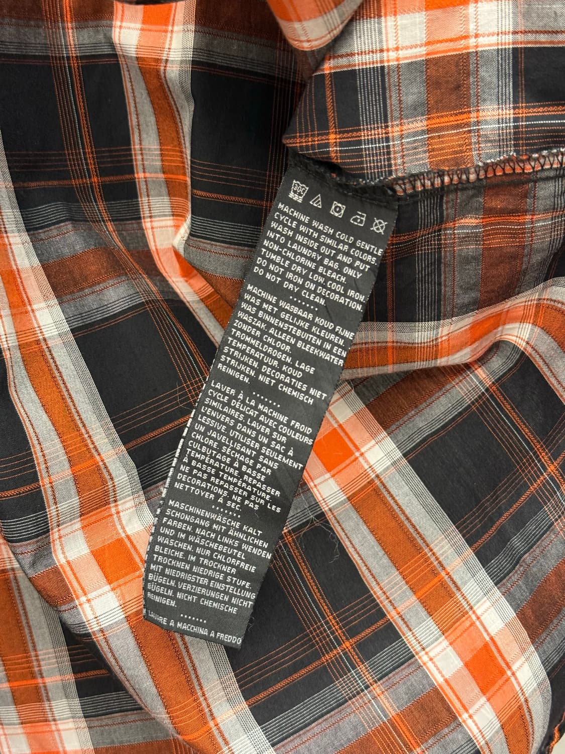 Harley-Davidson Plaid Short Sleeve Shirt 상품이미지9