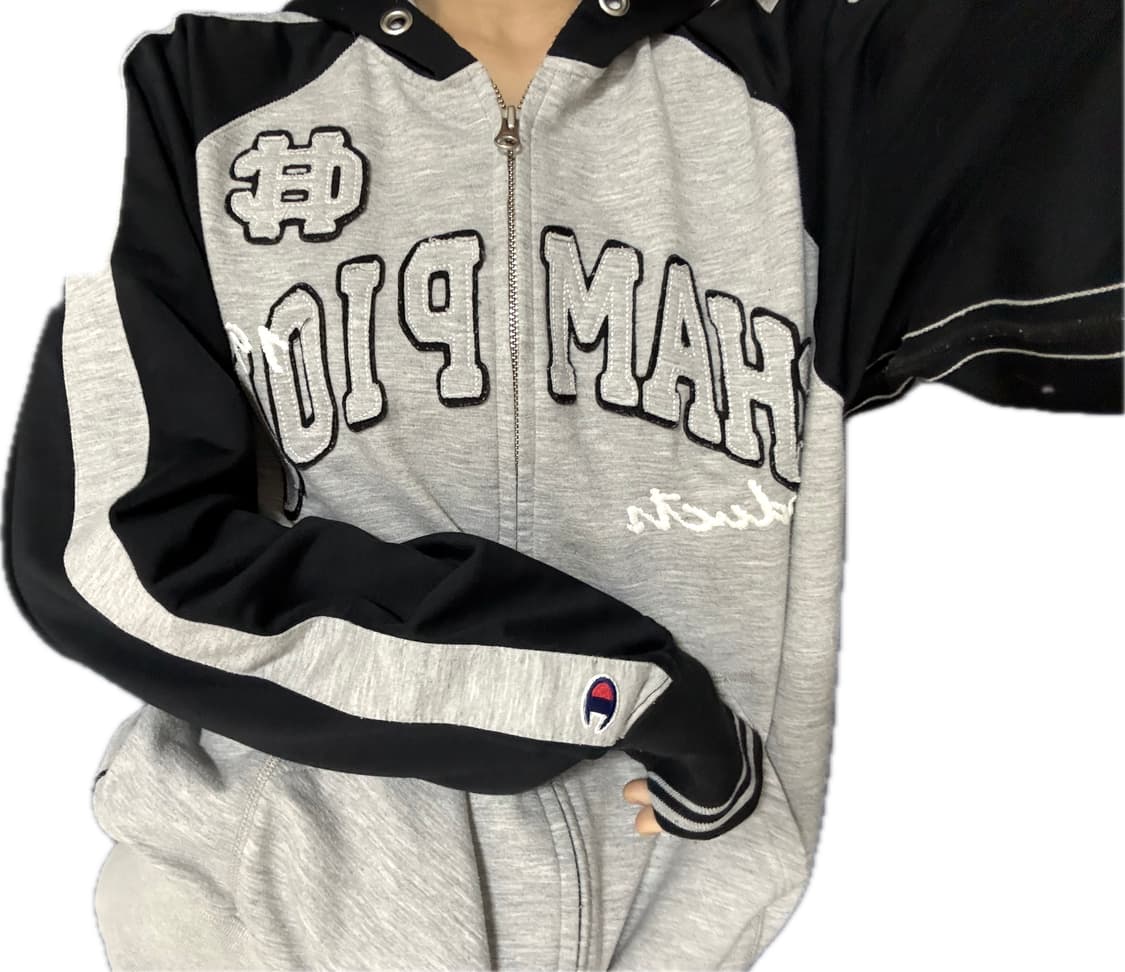 핏 진짜 예쁨) 챔피온 나그랑 후드집업 빅로고 올드스쿨  상품이미지2