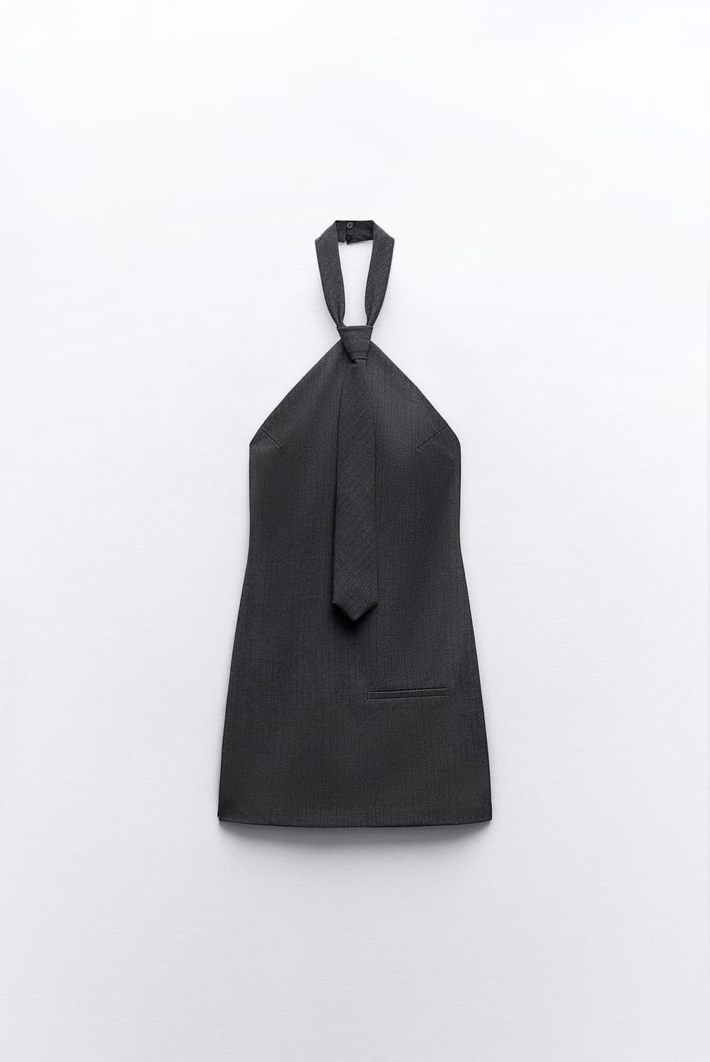 자라 넥타이 홀터넥 원피스 상품이미지2