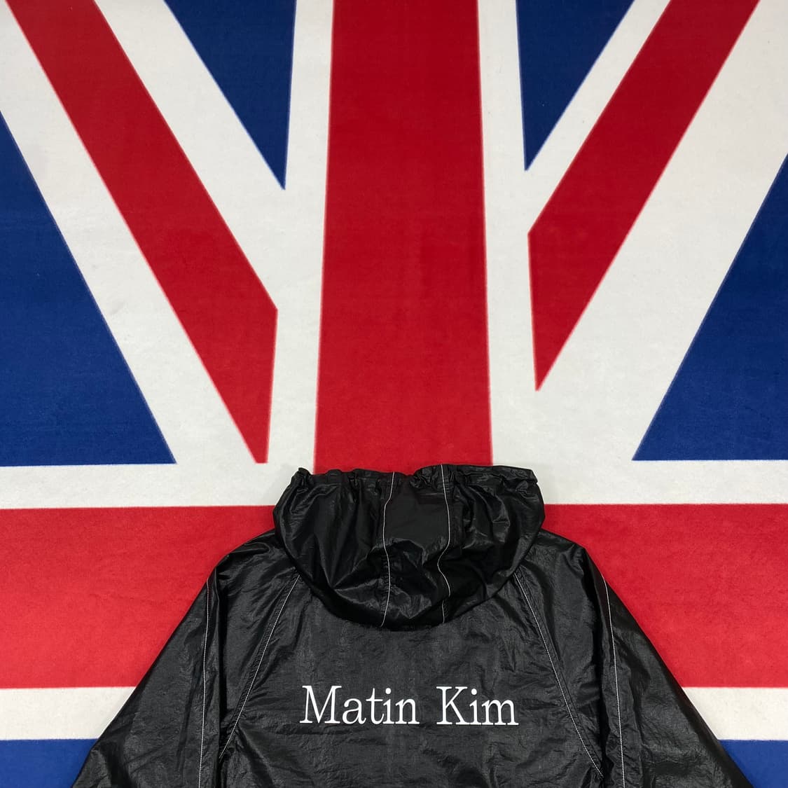 마뗑킴 크롭 후디 코팅점퍼 여성 FREE  상품이미지2