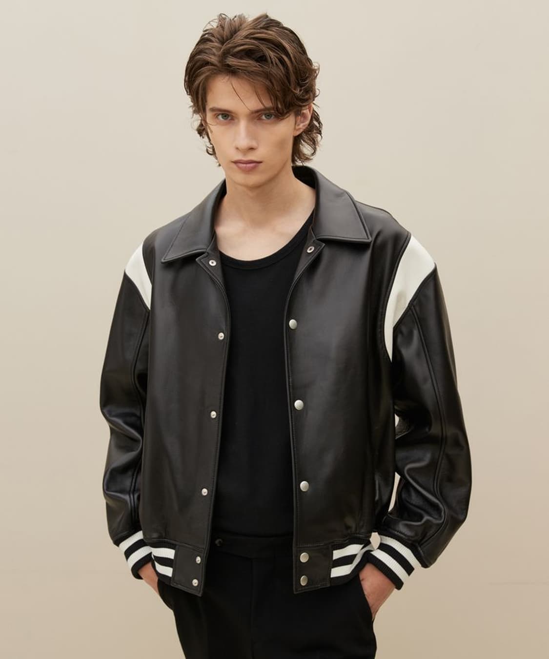 스페로네 [새상품/XXL] 램스킨 스타디움 자켓 바시티 110 115 상품이미지1