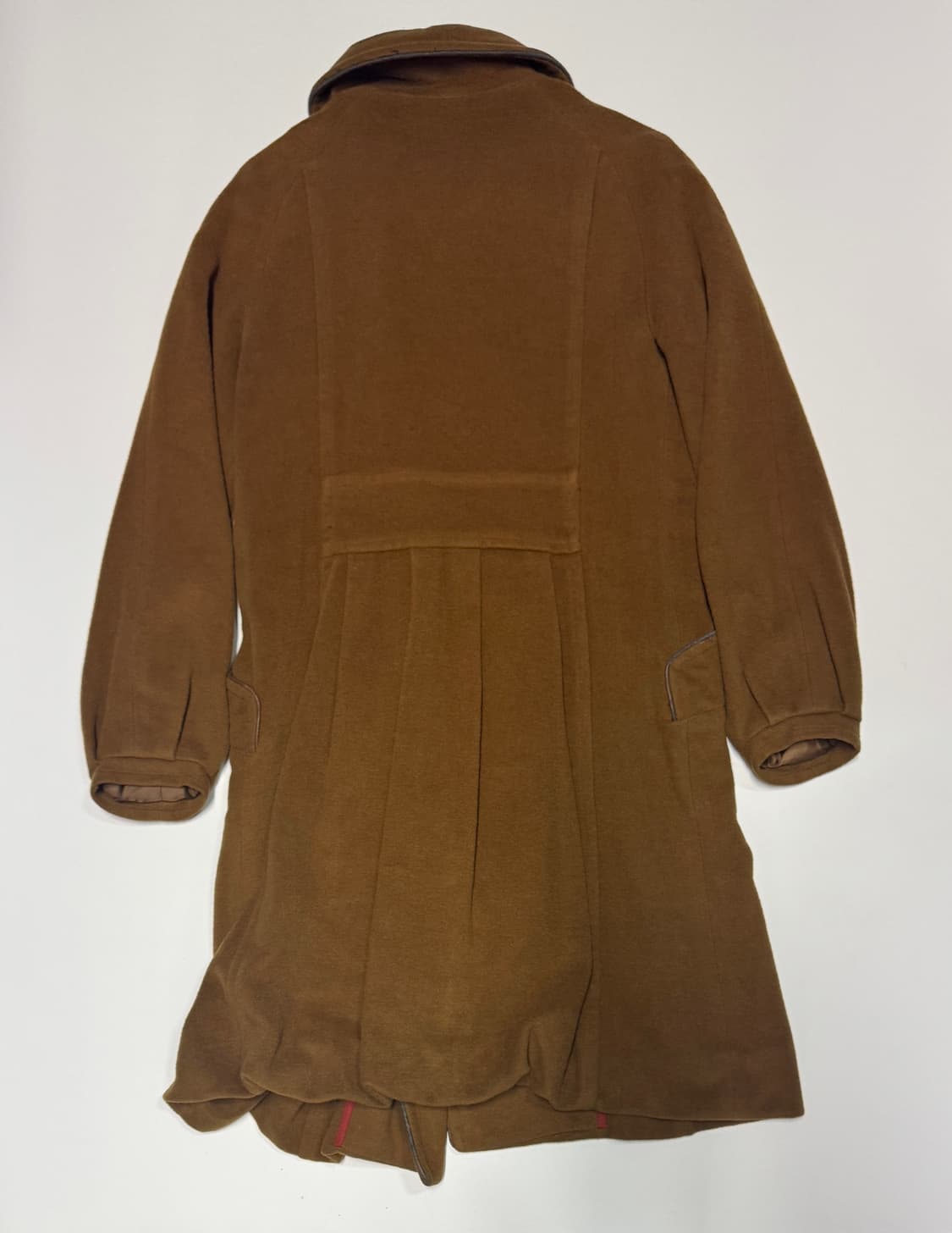 여성 써스데이아일랜드 브라운 더블 코트 55 상품이미지2