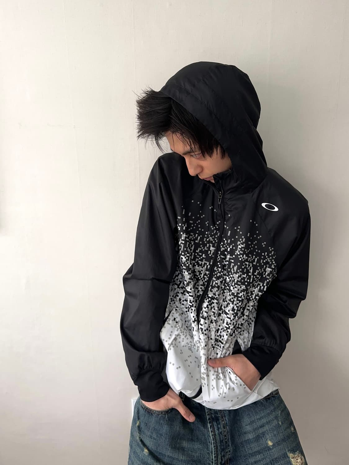 Oakley 18 S/S 인핸스드 픽셀 윈드 브레이커 상품이미지1