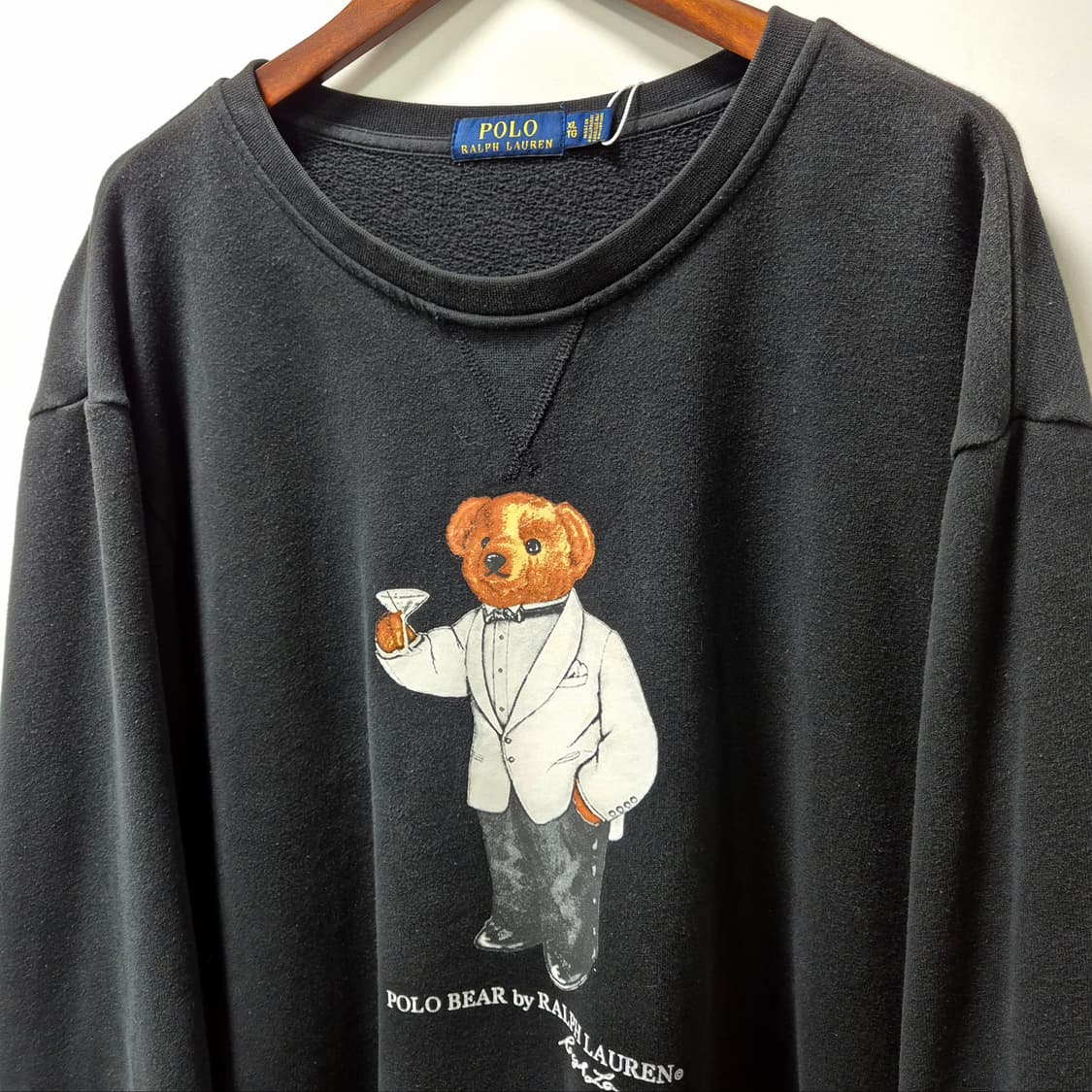 폴로랄프로렌 폴로 베어 맨투맨 XL 상품이미지3