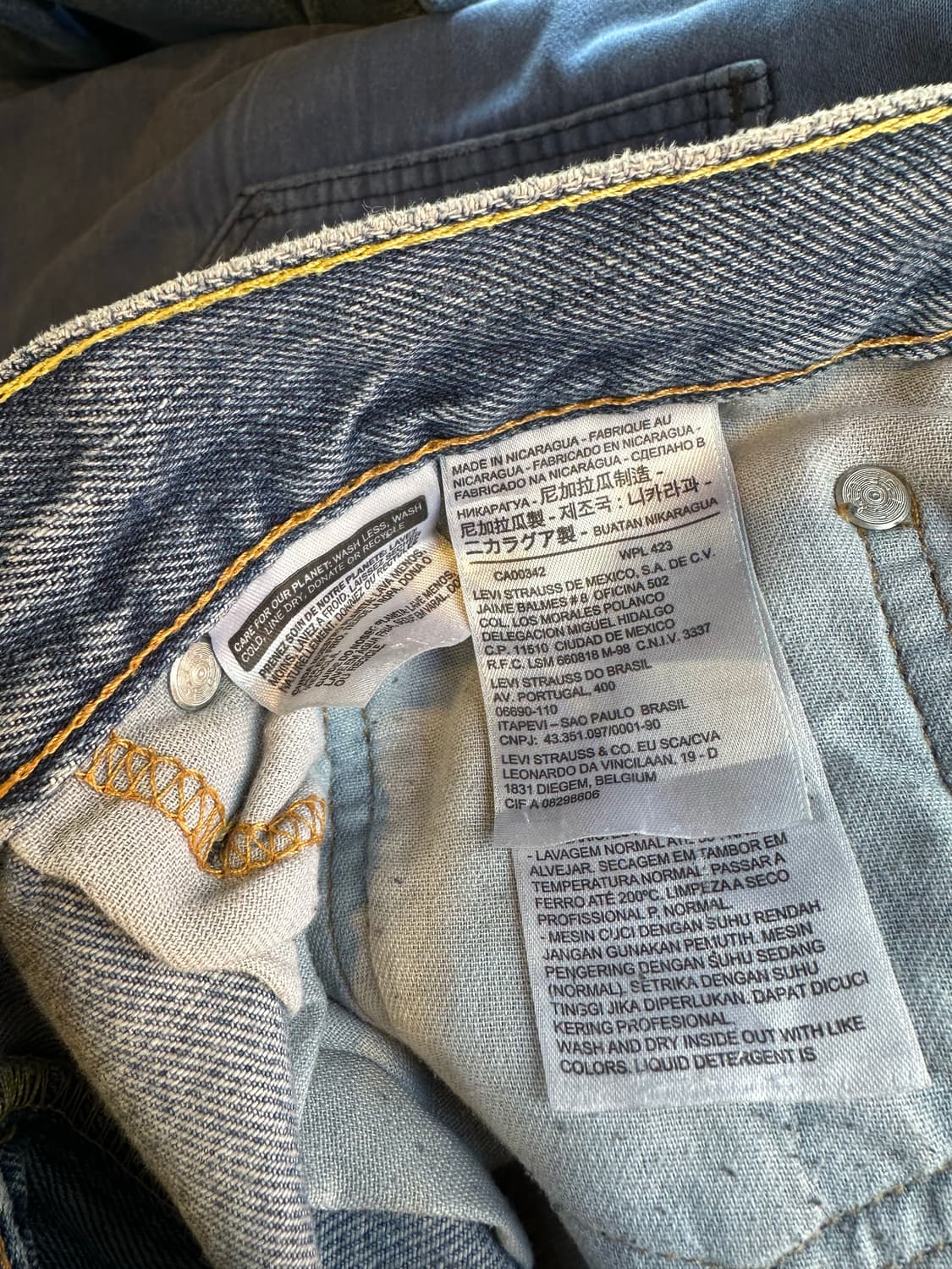 리바이스517 부츠컷 데님 팬츠 상품이미지8