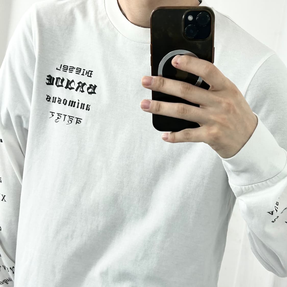 디젤 사이드 레터링 롱슬리브 상품이미지4