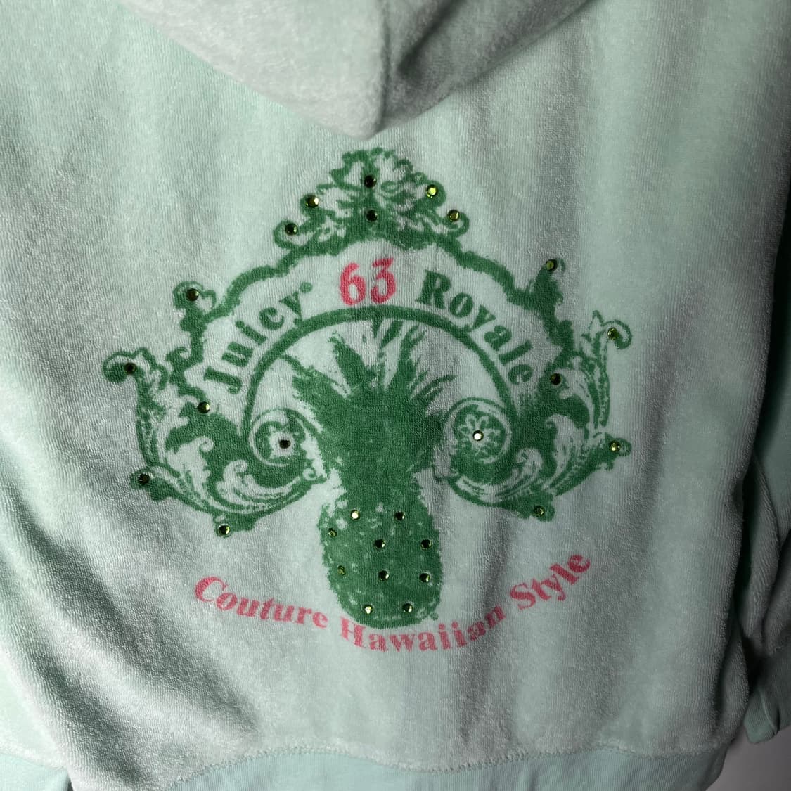 [Juicy Couture] 쥬시꾸뛰르 타월링 후드집업 상품이미지3