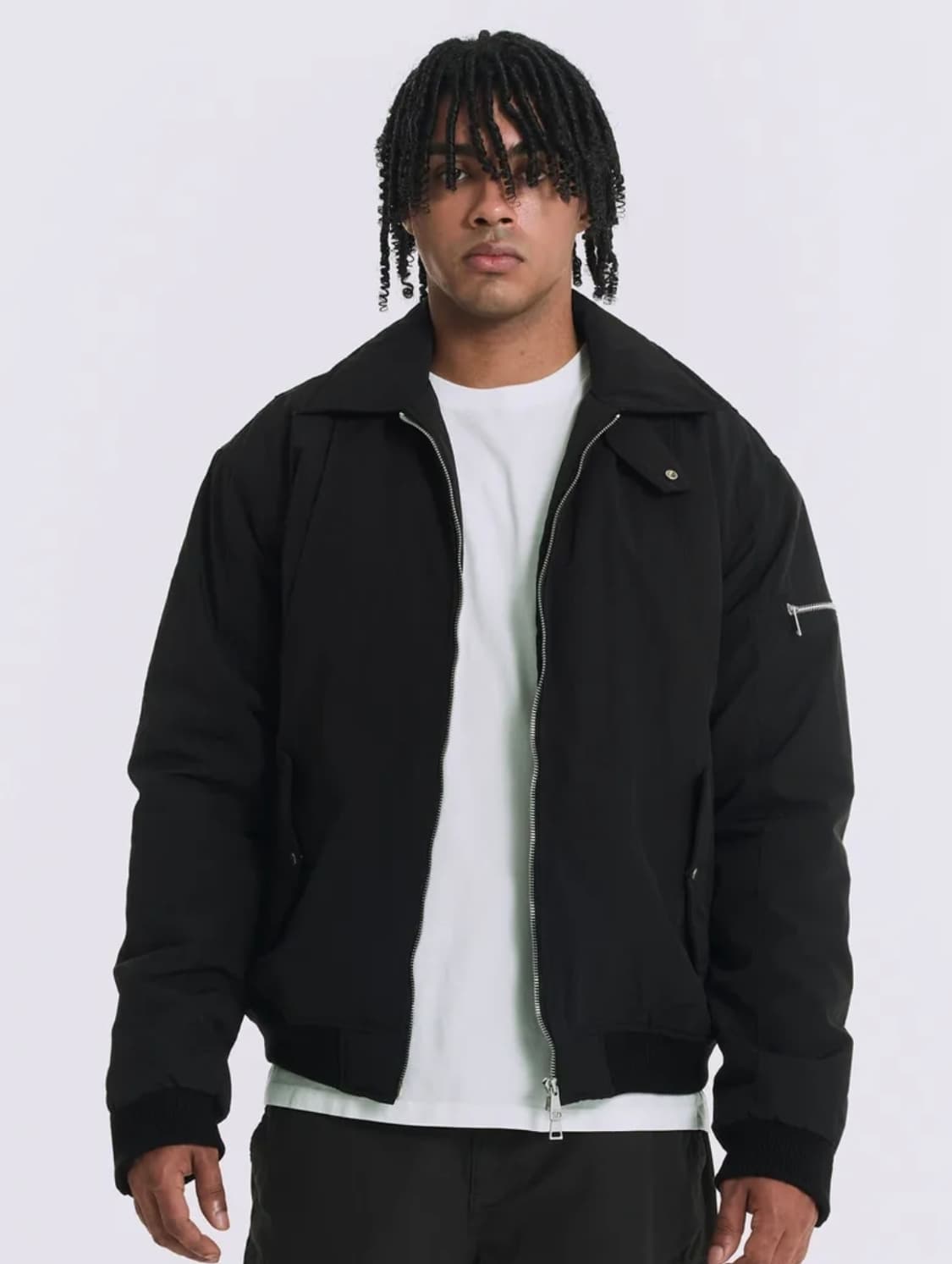 에르비노 카라 플라이트 봄버자켓 상품이미지2