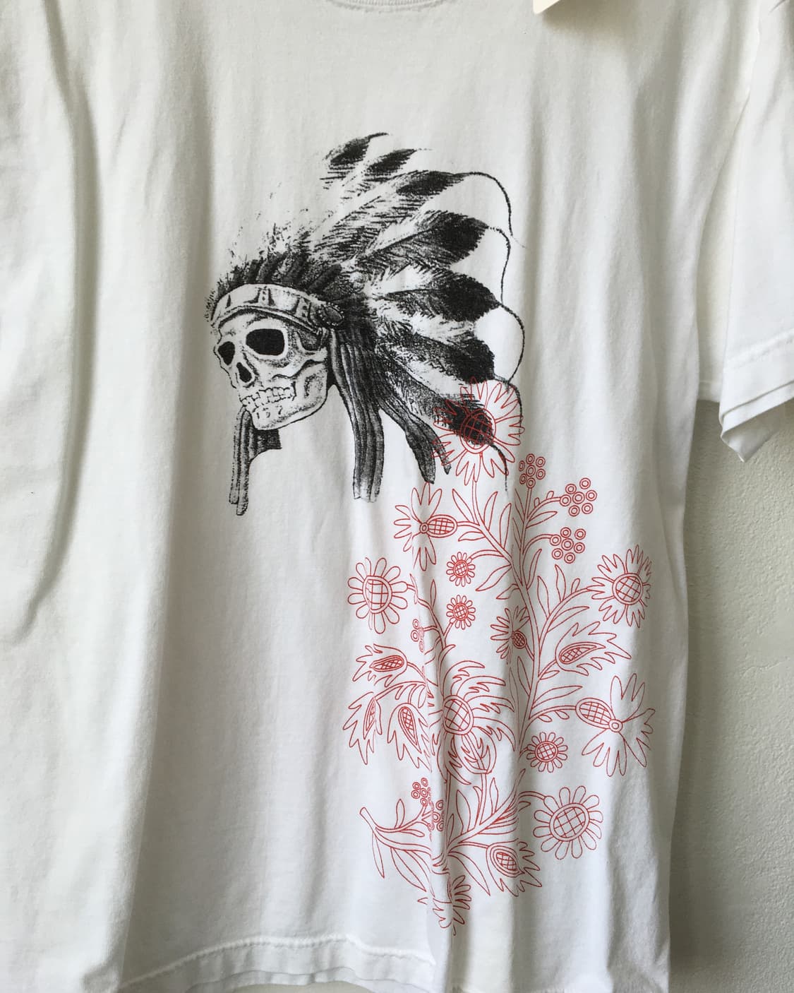 Indian printing t shirt 상품이미지4