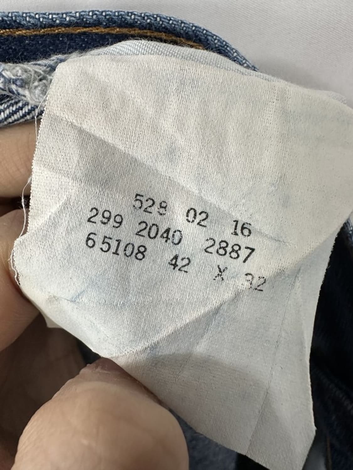 [W42L32] LEVI'S 리바이스 80s UK 오렌지탭 빈티지 상품이미지6