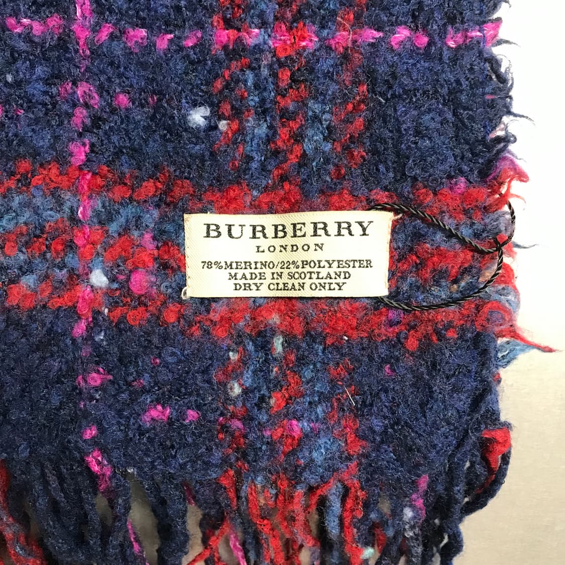 버버리 정품 메리노 혼방 머플러 상품이미지4