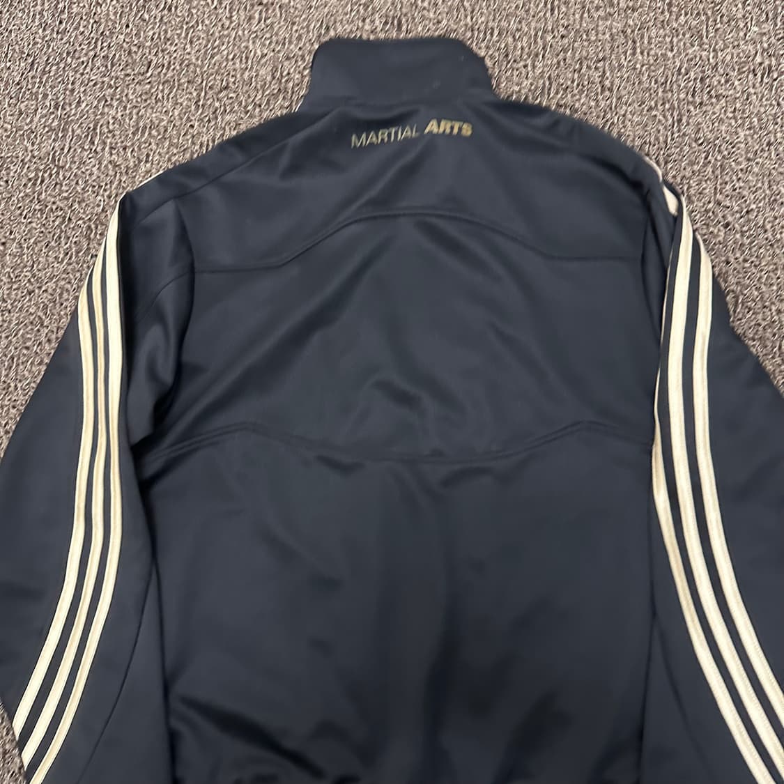 아디다스 삼선 트랙탑 골드띠 져지 집업 블랙 XL 상품이미지6