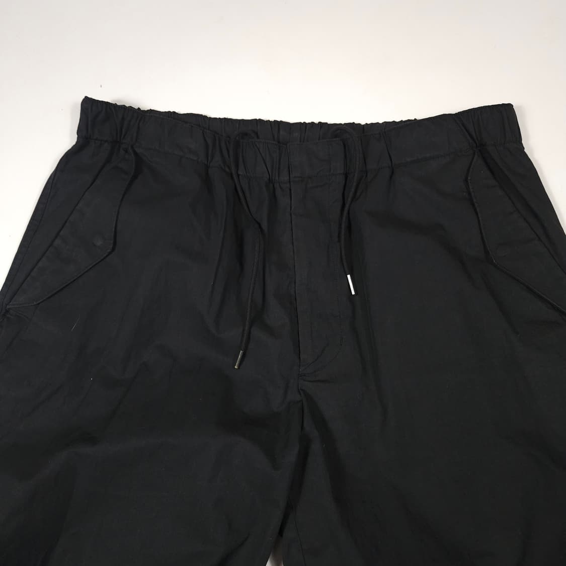 해칭룸 와이드 팬츠 블랙 상품이미지2