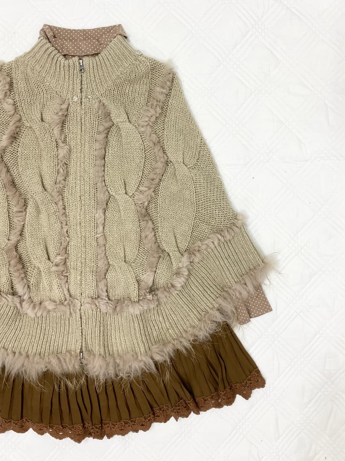 ꒰ঌ 알프스 모리 소녀 케이프 세트 ໒꒱ 상품이미지2