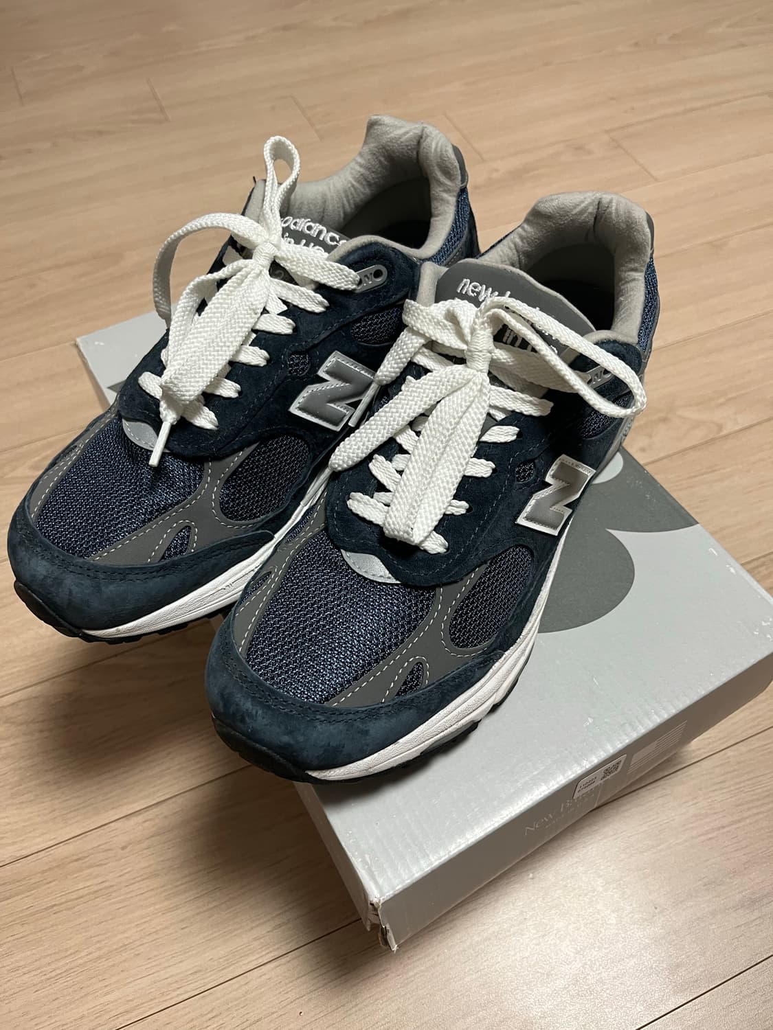 뉴발란스 993 네이비 260 5회착 상품이미지1