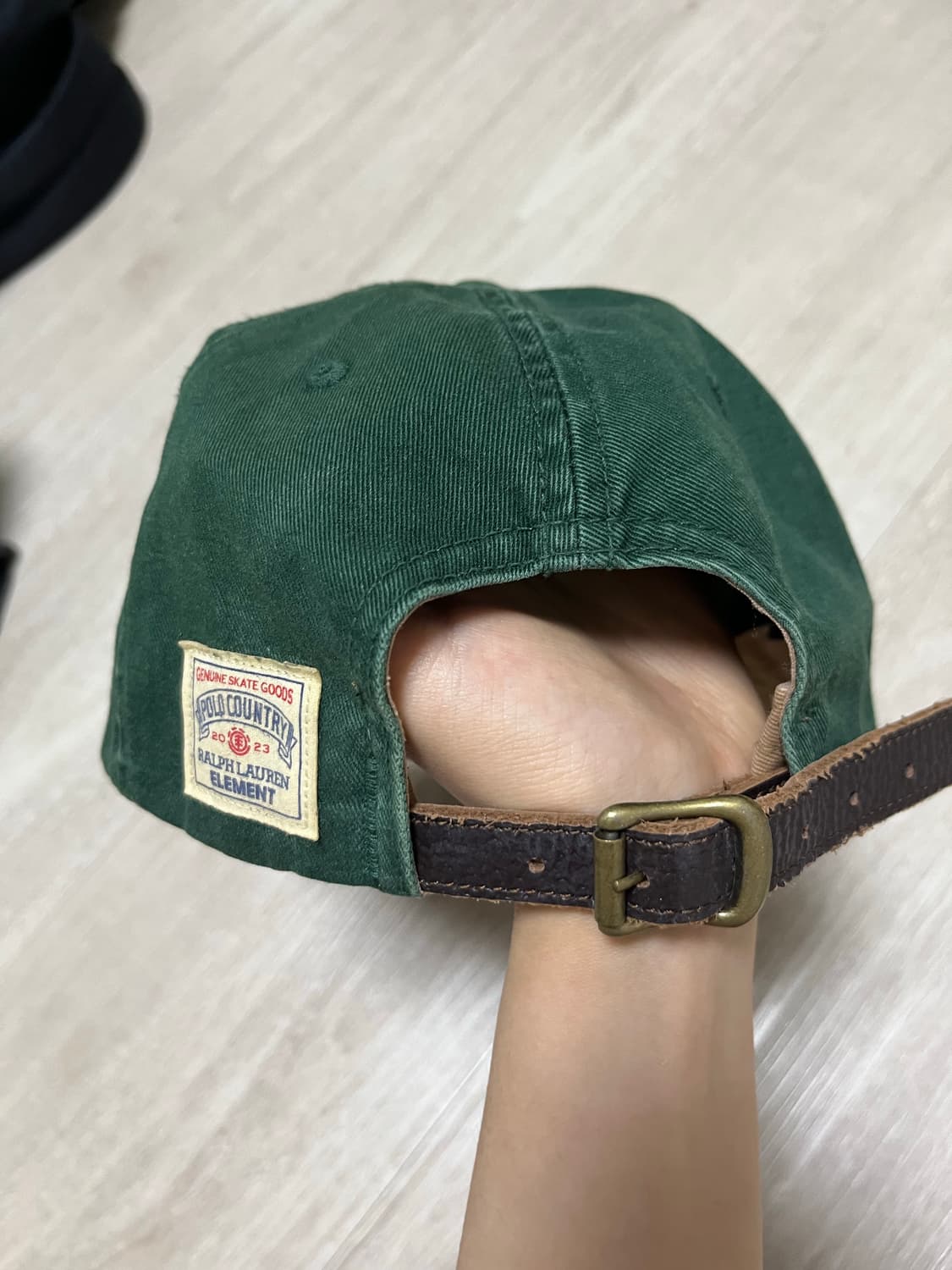 폴로 엘리먼트 한장판 치노 볼캡 상품이미지2