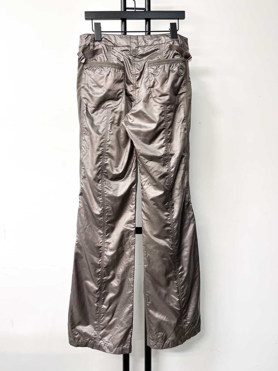 힐크릭 y2k 사이드 트랙 라인 부츠컷 팬츠 상품이미지4