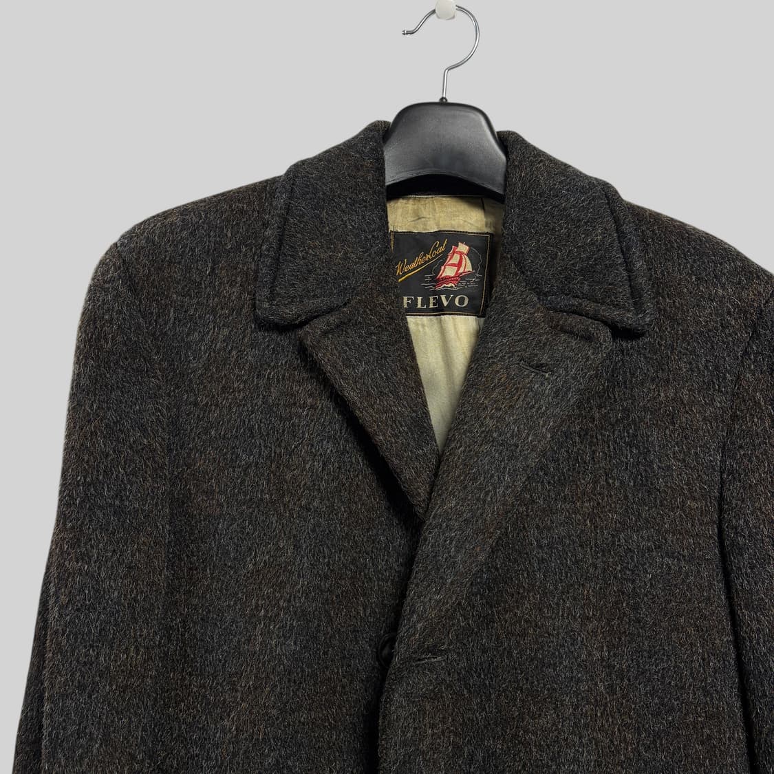 아메리칸 빈티지 모헤어 하프 코트 100-105 상품이미지3