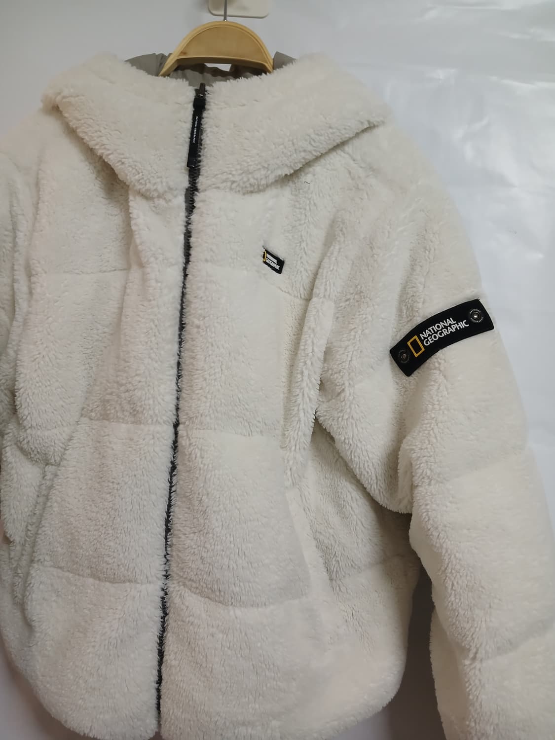 (S,90)내셔널지오그래픽 리버시블 후디 점퍼 N214UDW050 상품이미지3