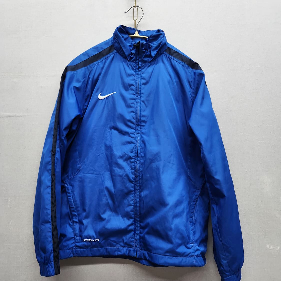 나이키 로고 스톰핏 스트링 사이드라인 바람막이 M(M) 상품이미지1