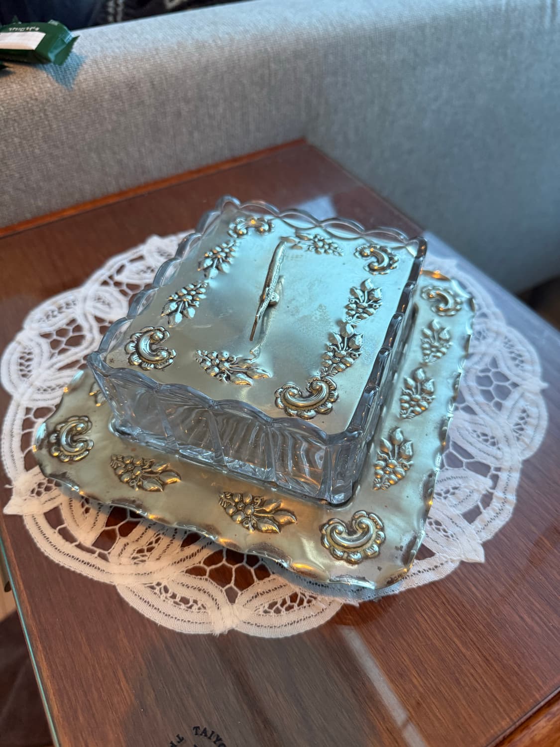 빈티지 EPNS 실버플레이트 정어리 디시 (Sardine Dish) 세트 상품이미지4