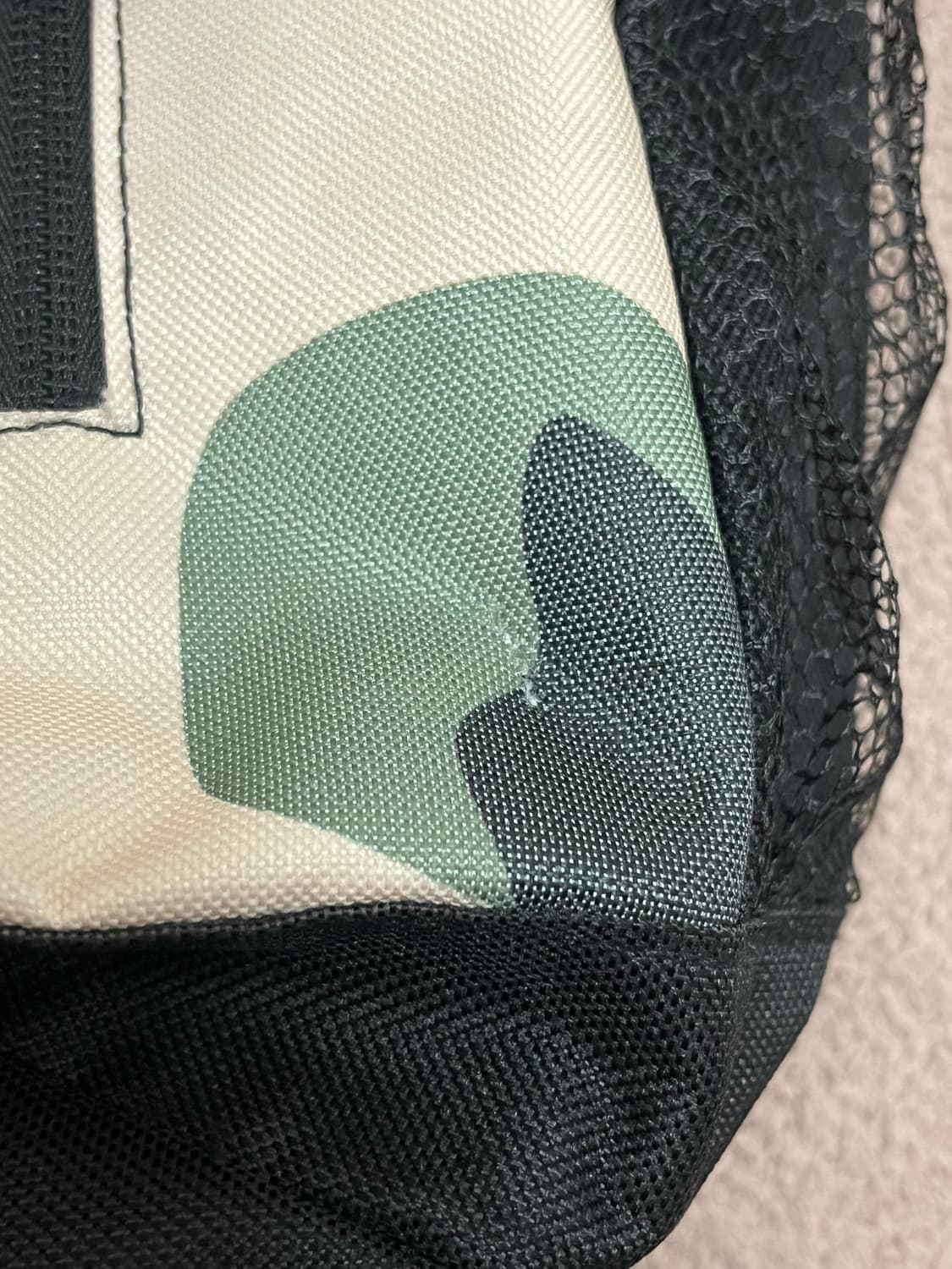 베이프 잡지부록 카모 백팩 + 키링 상품이미지3