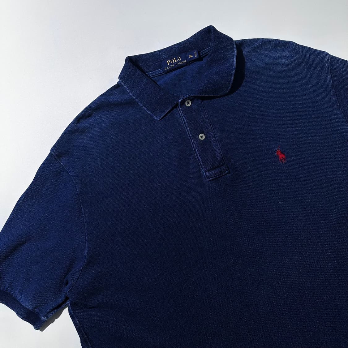 폴로 랄프로렌 인디고 카라 반팔 티셔츠 상품이미지3