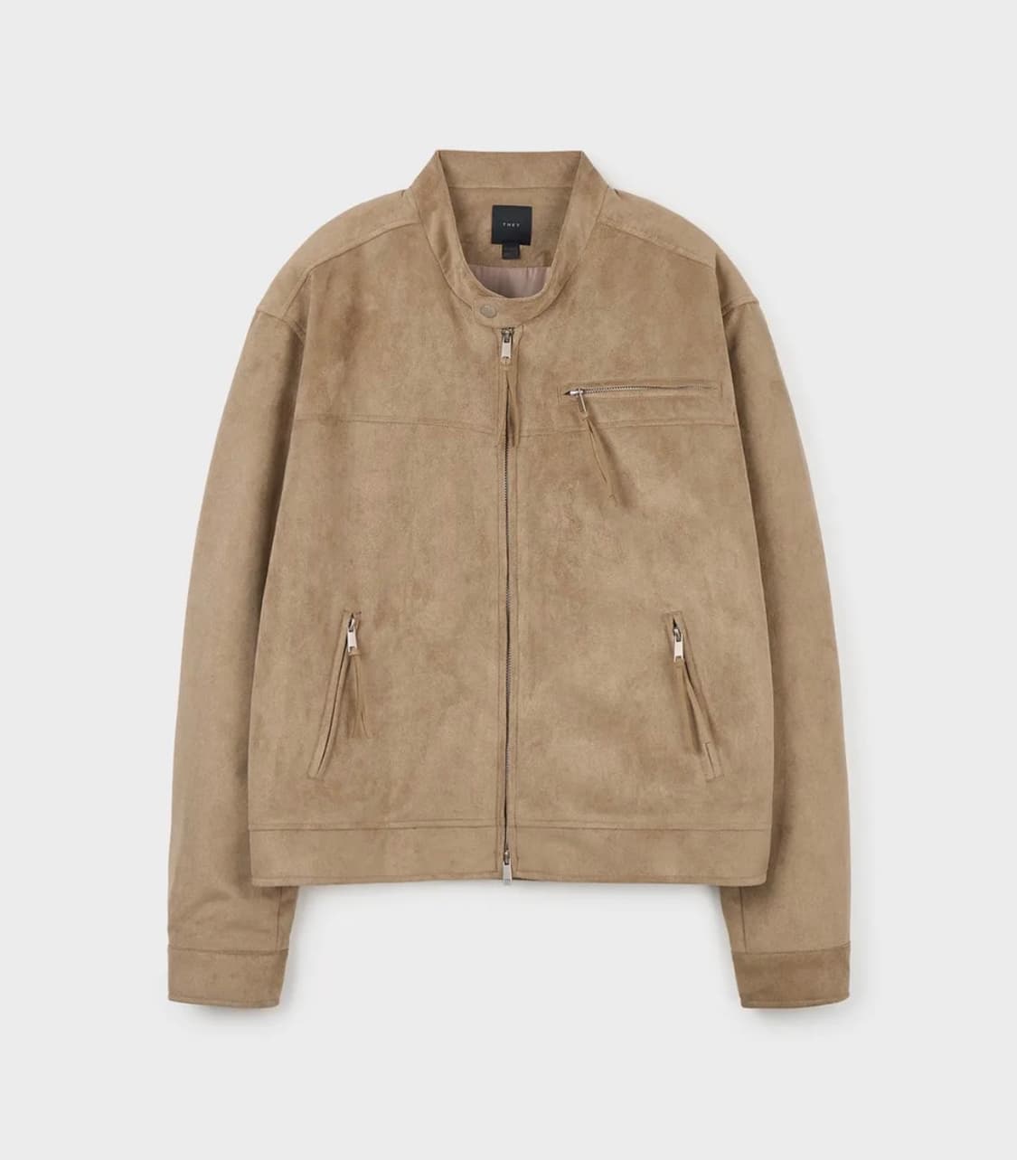 데이 크롭 스웨이드 자켓 상품이미지1