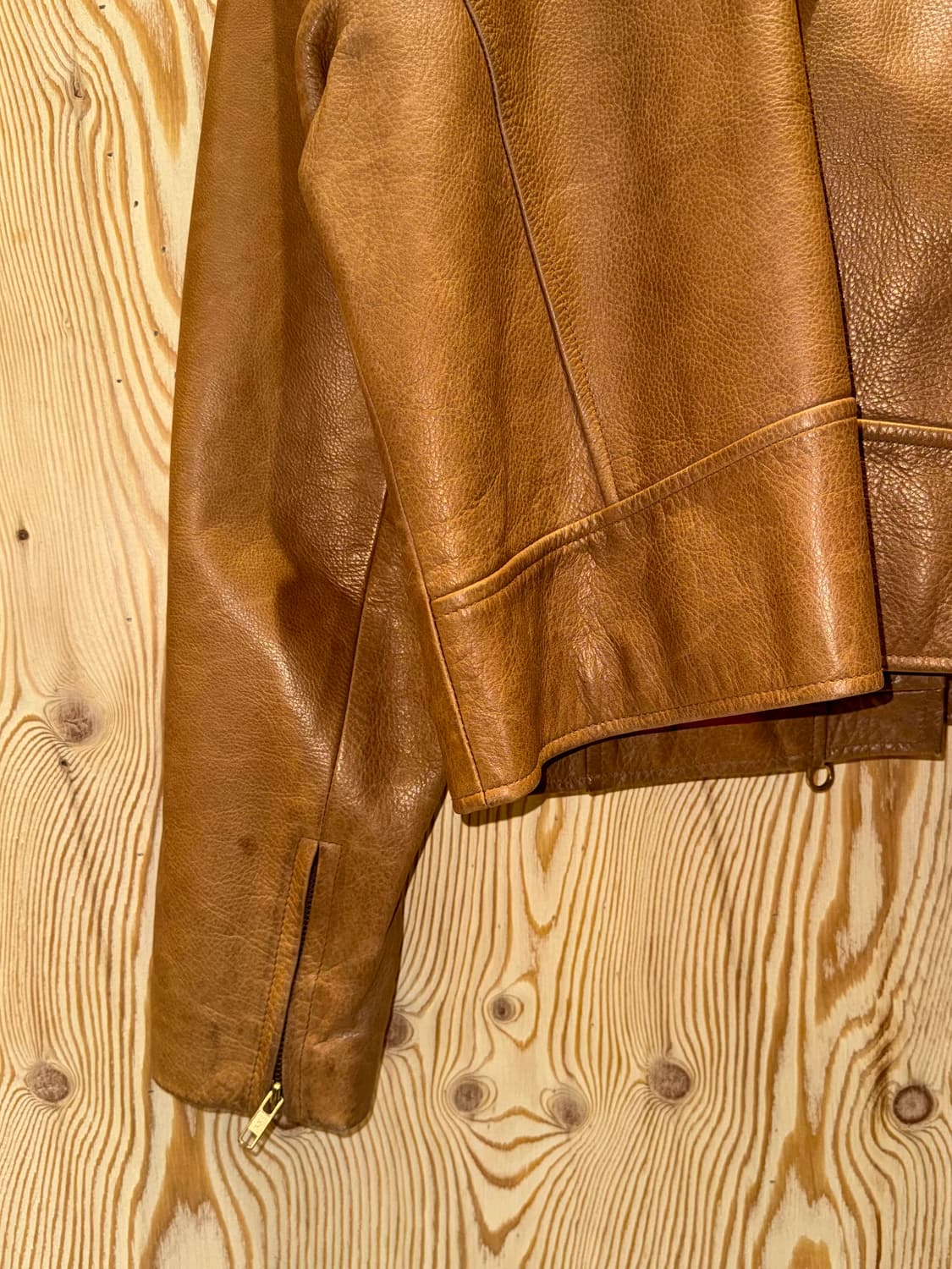 코치 언발란스 투웨이 레더 자켓 상품이미지5