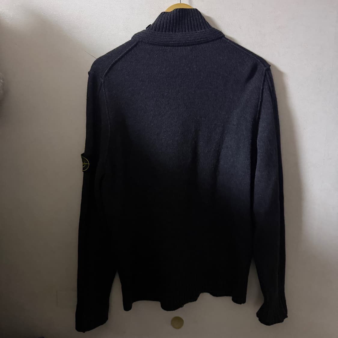 스톤아일랜드 두툼 울니트 집업 다크그레이 XL (남성 100정도) 상품이미지4