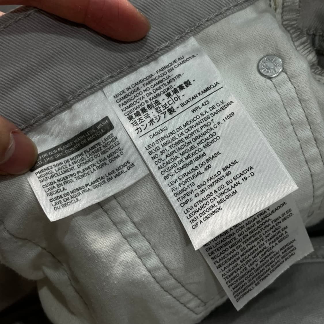 33 리바이스 505 반바지 상품이미지3