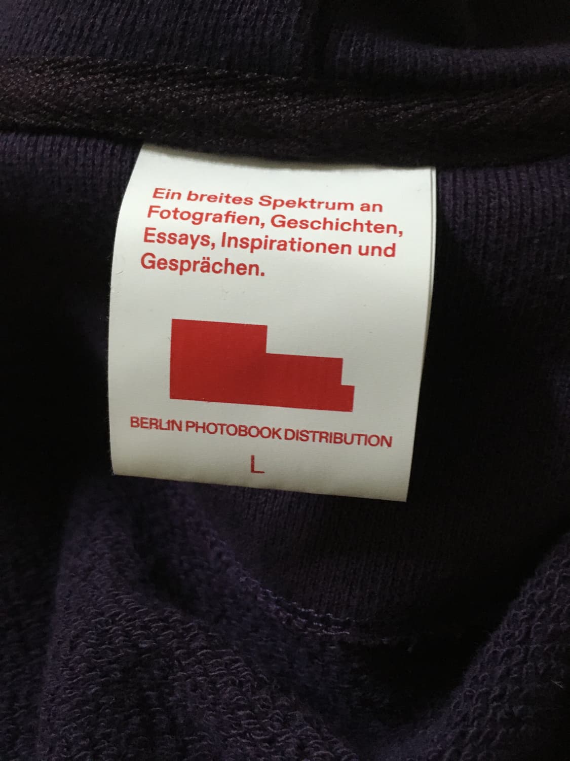 베를린포토북 후드집업 퍼플 상품이미지5