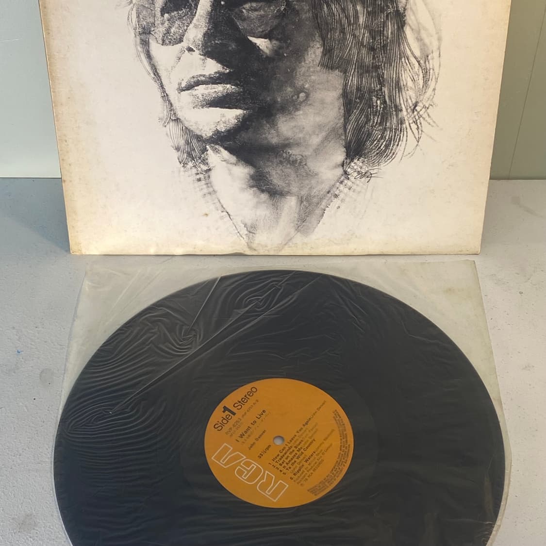 (중고LP-포크록) John Denver -I Want To Live 상품이미지3